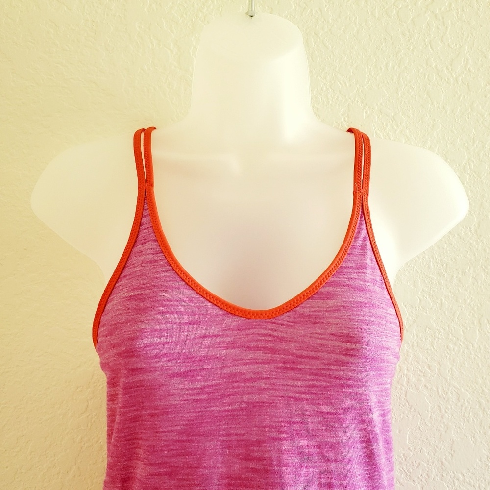 Lululemon Purple Ruched Racerback Tank Top - Picture 2 of 8